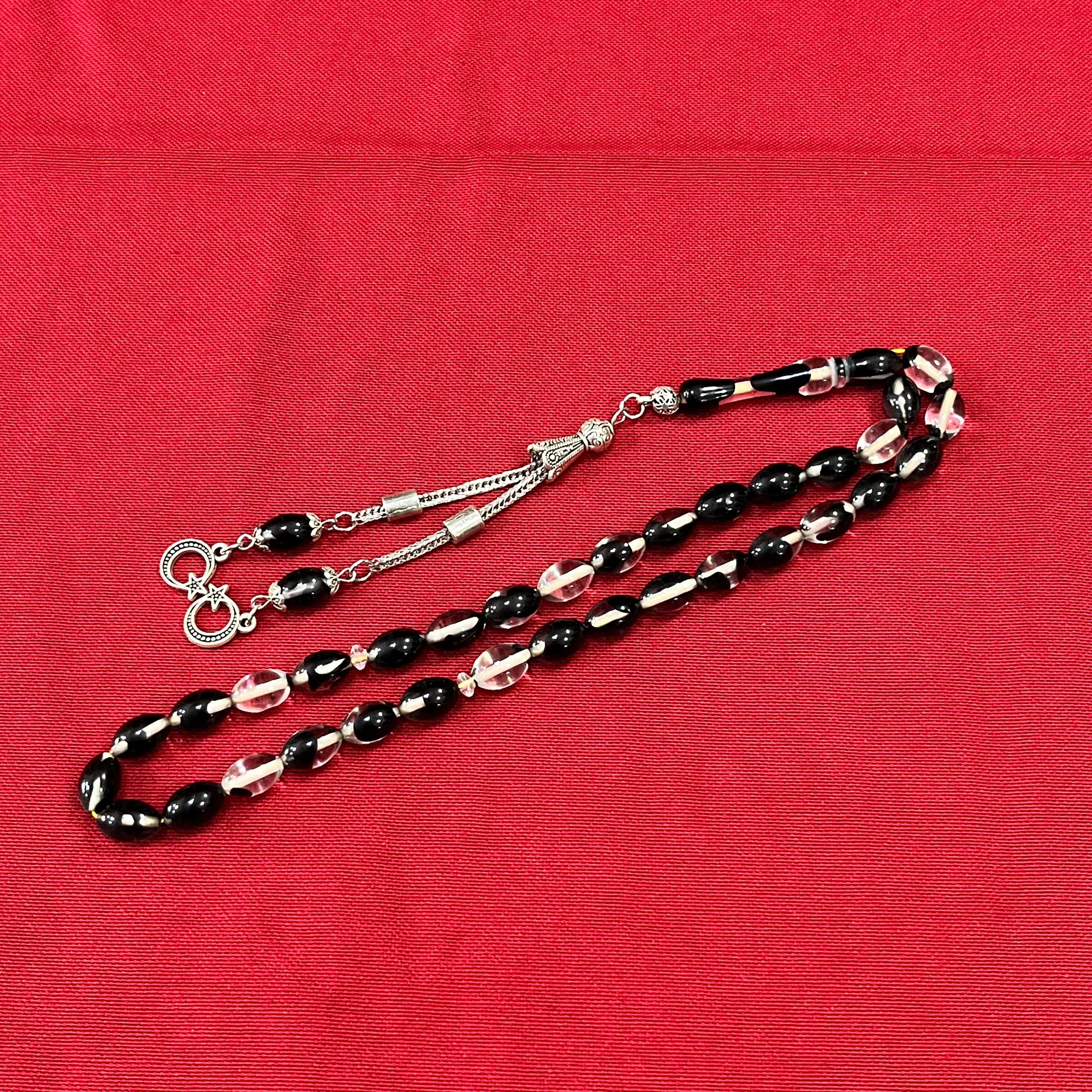 Sıkma Kehribar Tespih