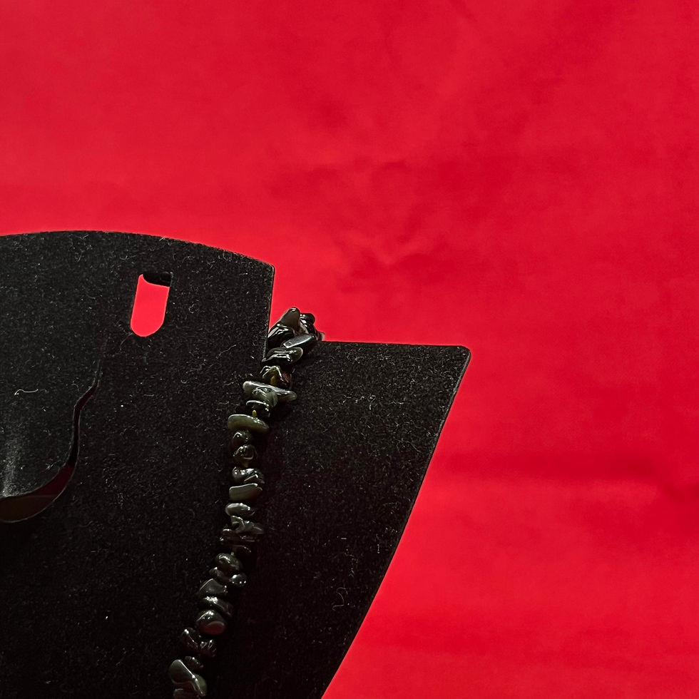 Küçük resim: Obsidyen Kırpıntı Kolye