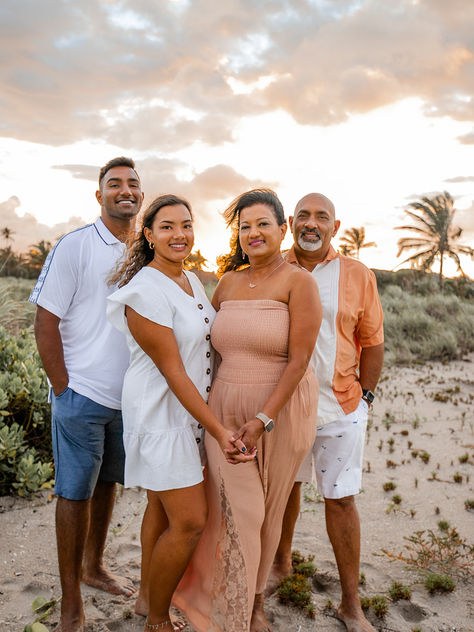 sunsets, palm trees & family