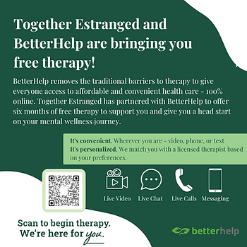 Green background with text explaining the partnership.