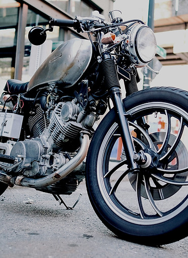 Motocicleta clássica vintage