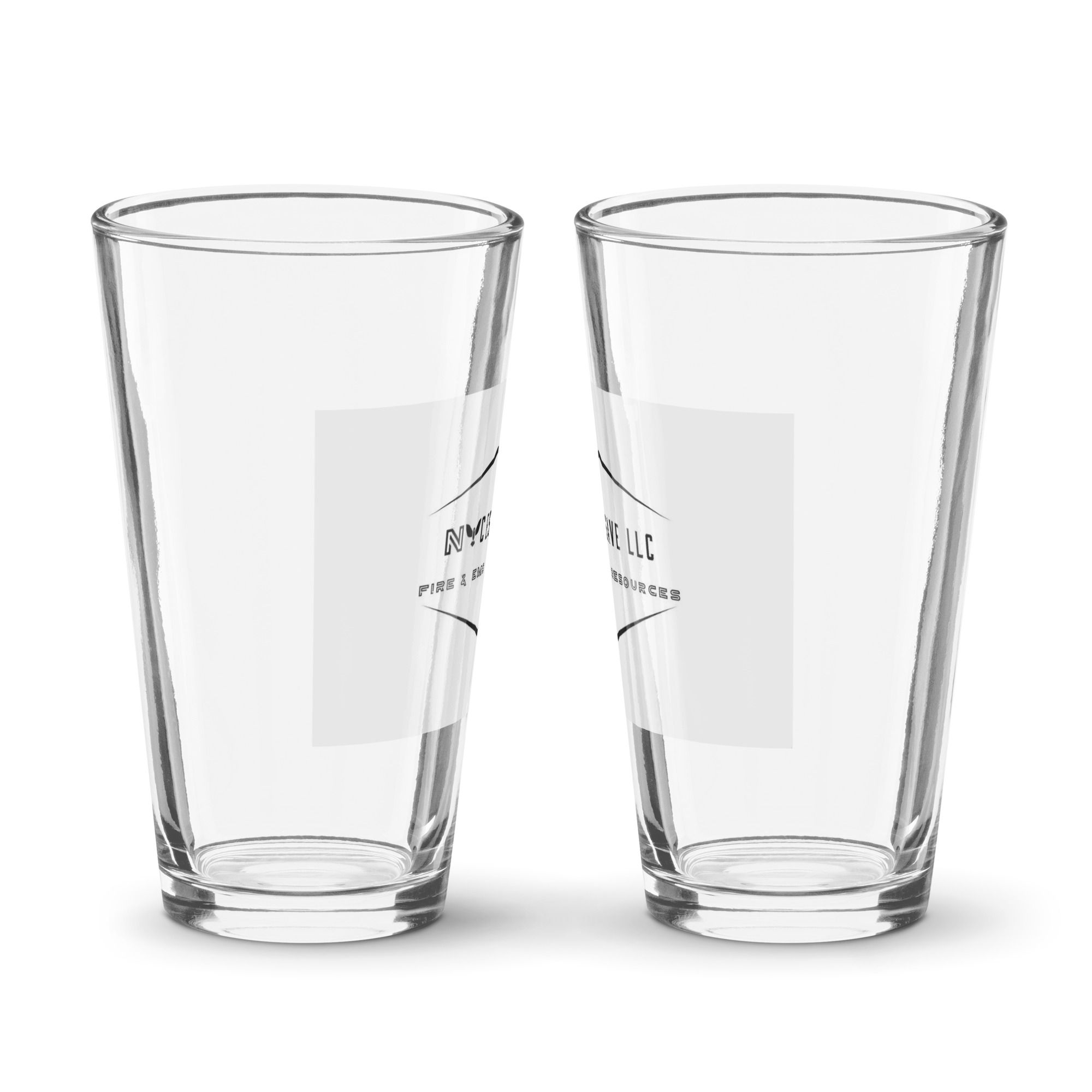 Shaker pint glass