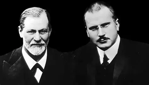 Sigmund Freud et Carl Gustav Jung