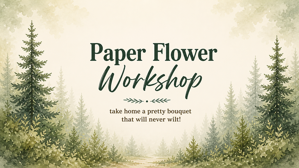 Paper Flowers Workshop