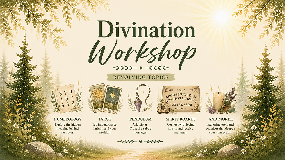 Divination Workshop - Numerology