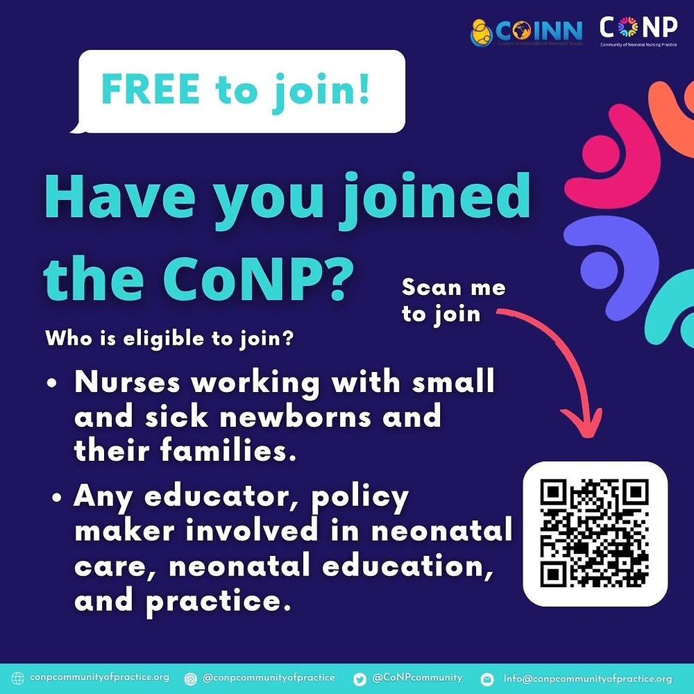 Have you joined the CoNP? (Community of Neonatal Nursing Practice)