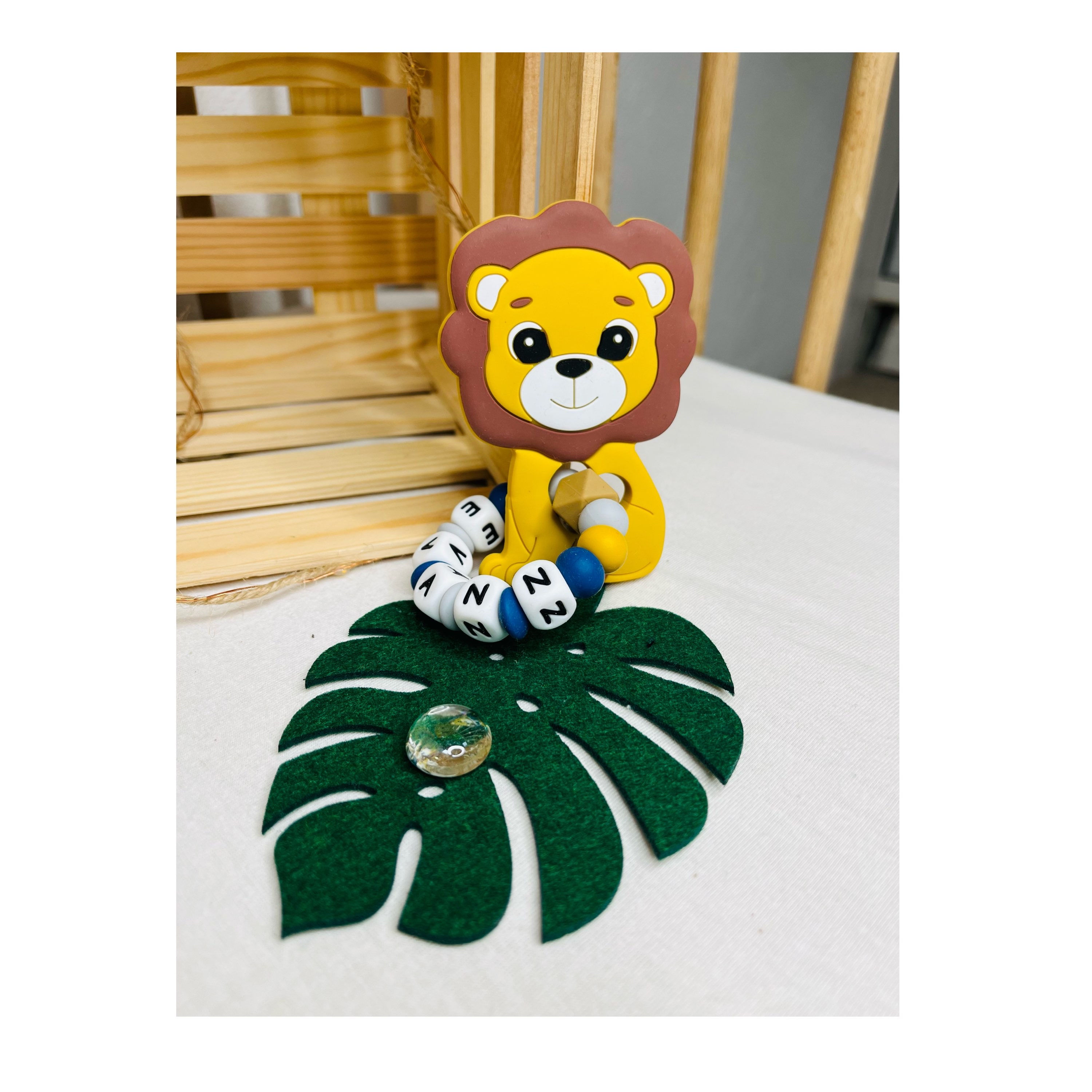 Hochet de dentition lion 🦁 