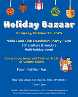flyer for craft bazaar