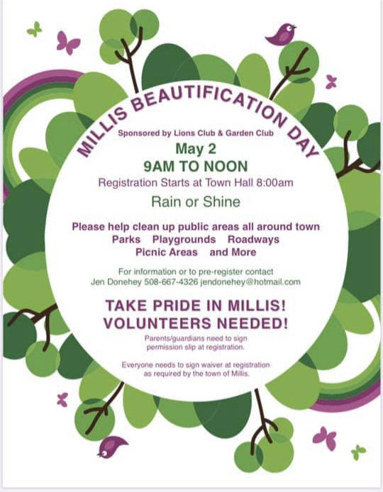 Millis Beautification Day