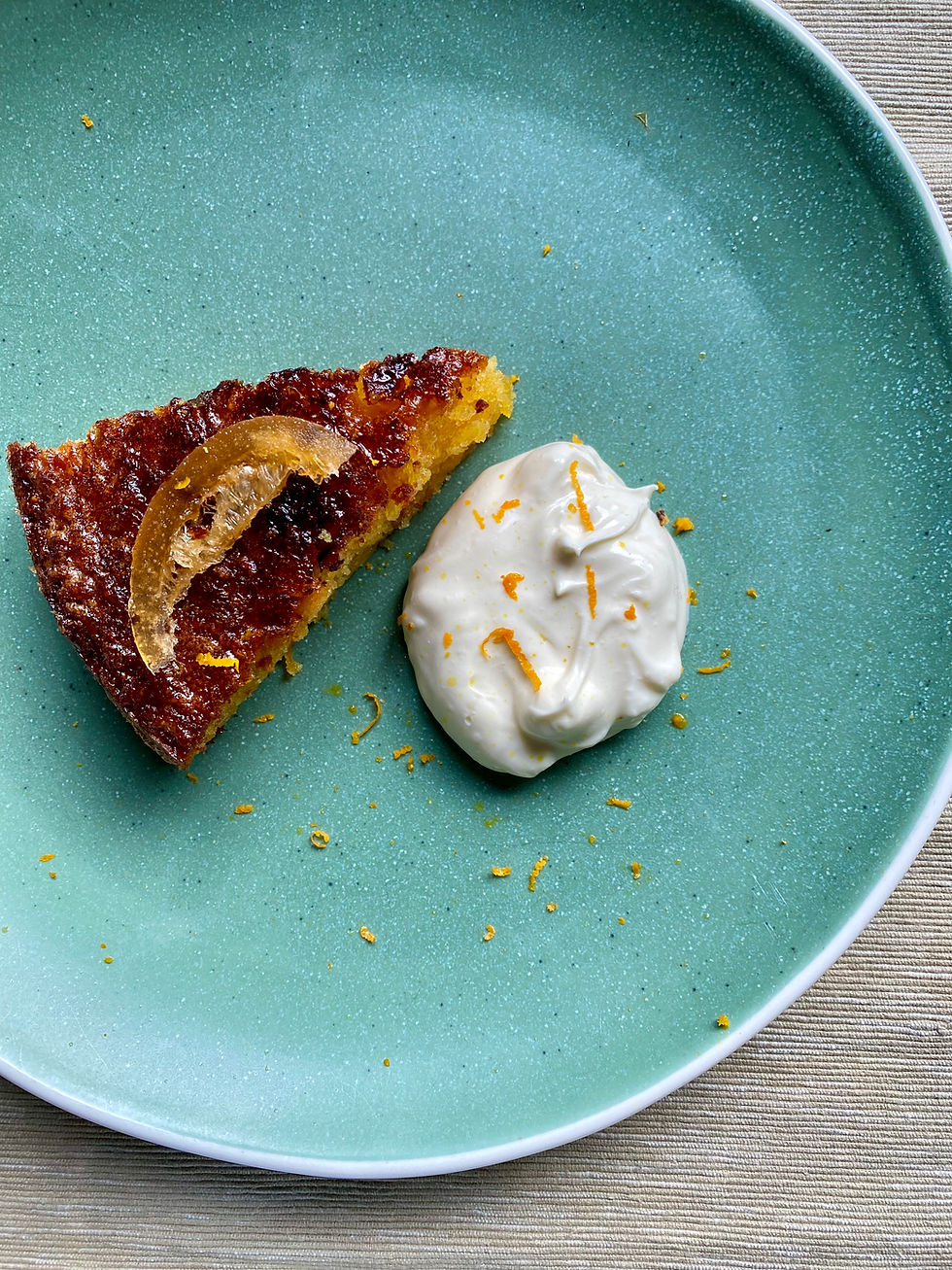 Tunisian Orange Cake