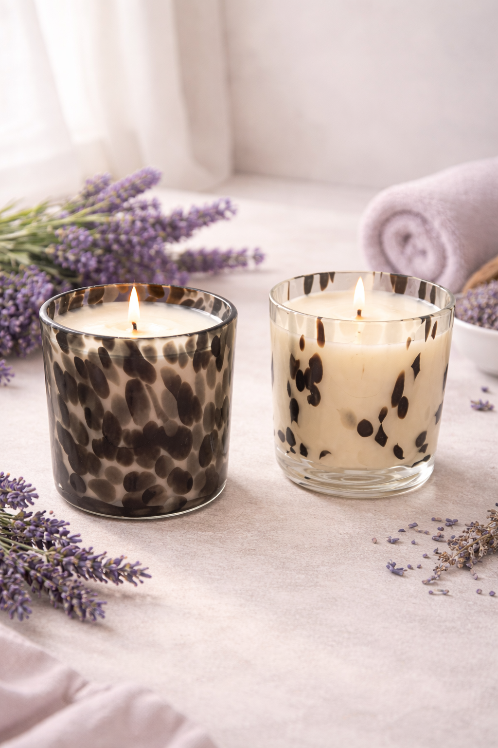 Dalmatian / Cheetah Soy Candle