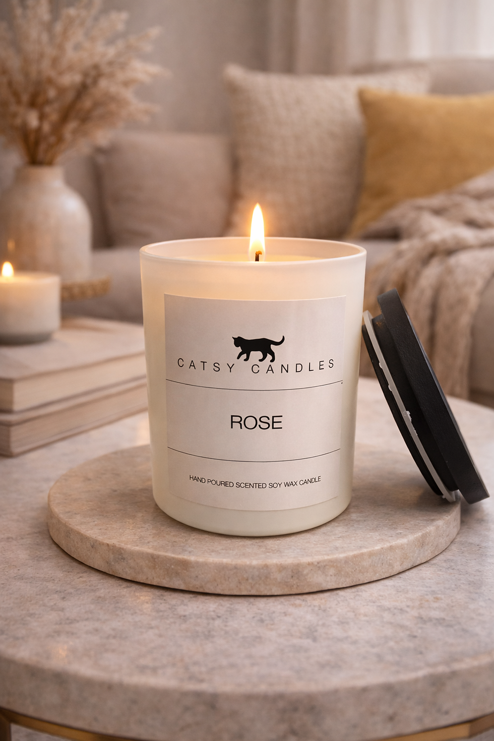 Thumbnail: Rose Soy Candle