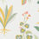 Miniatura: Monsoon Daffodil fabric by Robert Allen used to make the Multicolor Floral Embroidered Throw Pillow