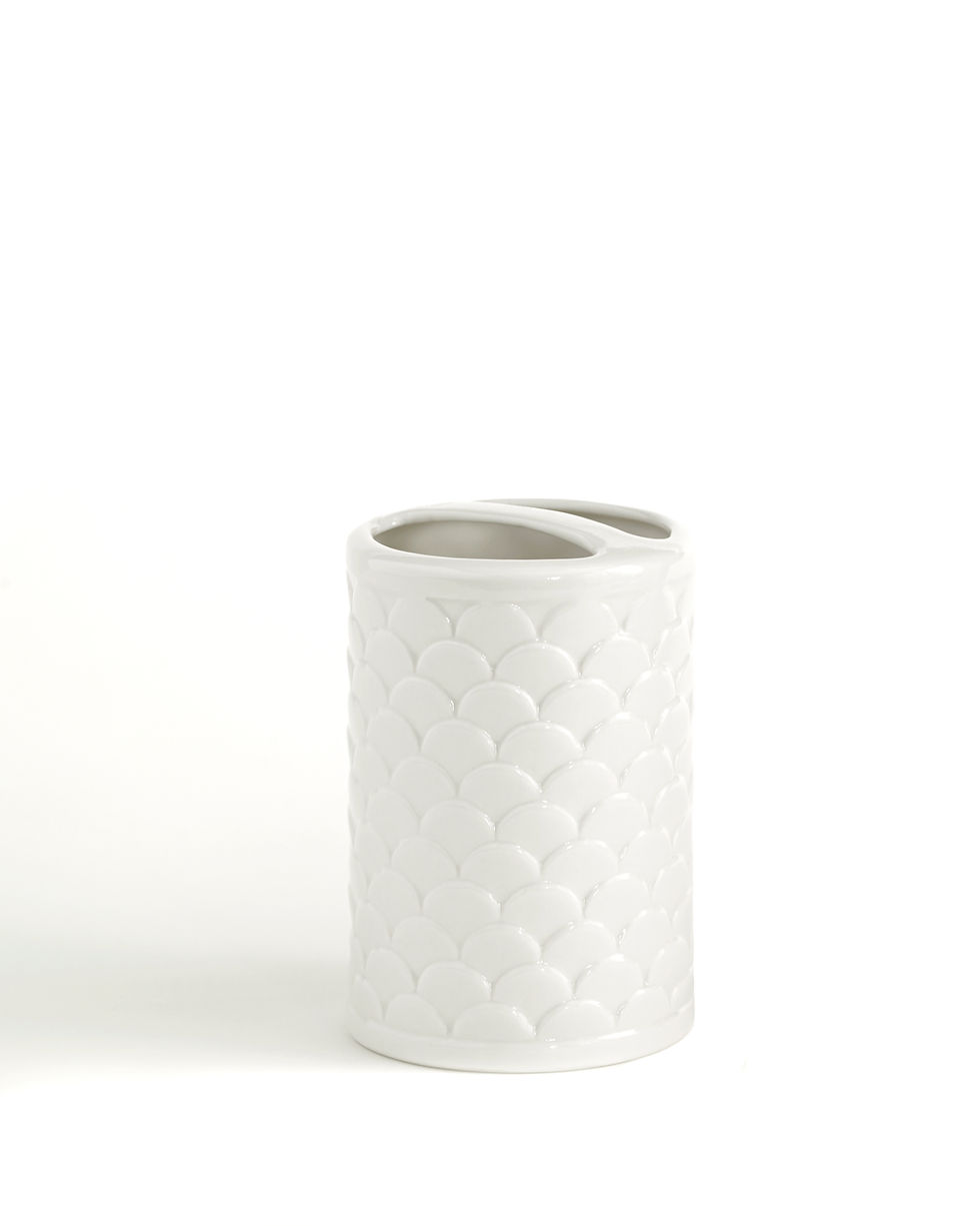 Thumbnail: Aubergine Home Collection bathroom decor store unique bathroom set toothbrush holder