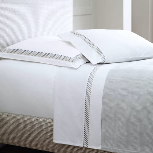 Jewels Organic Cotton Percale Sheets Aubergine Home Collection