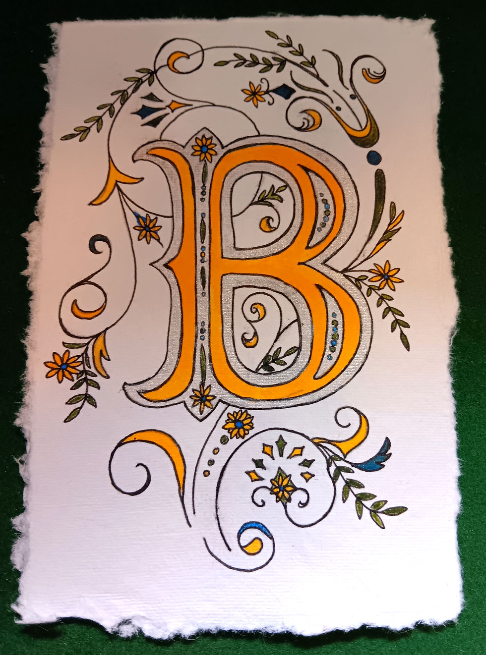 Thumbnail: Custom Illuminated Initial