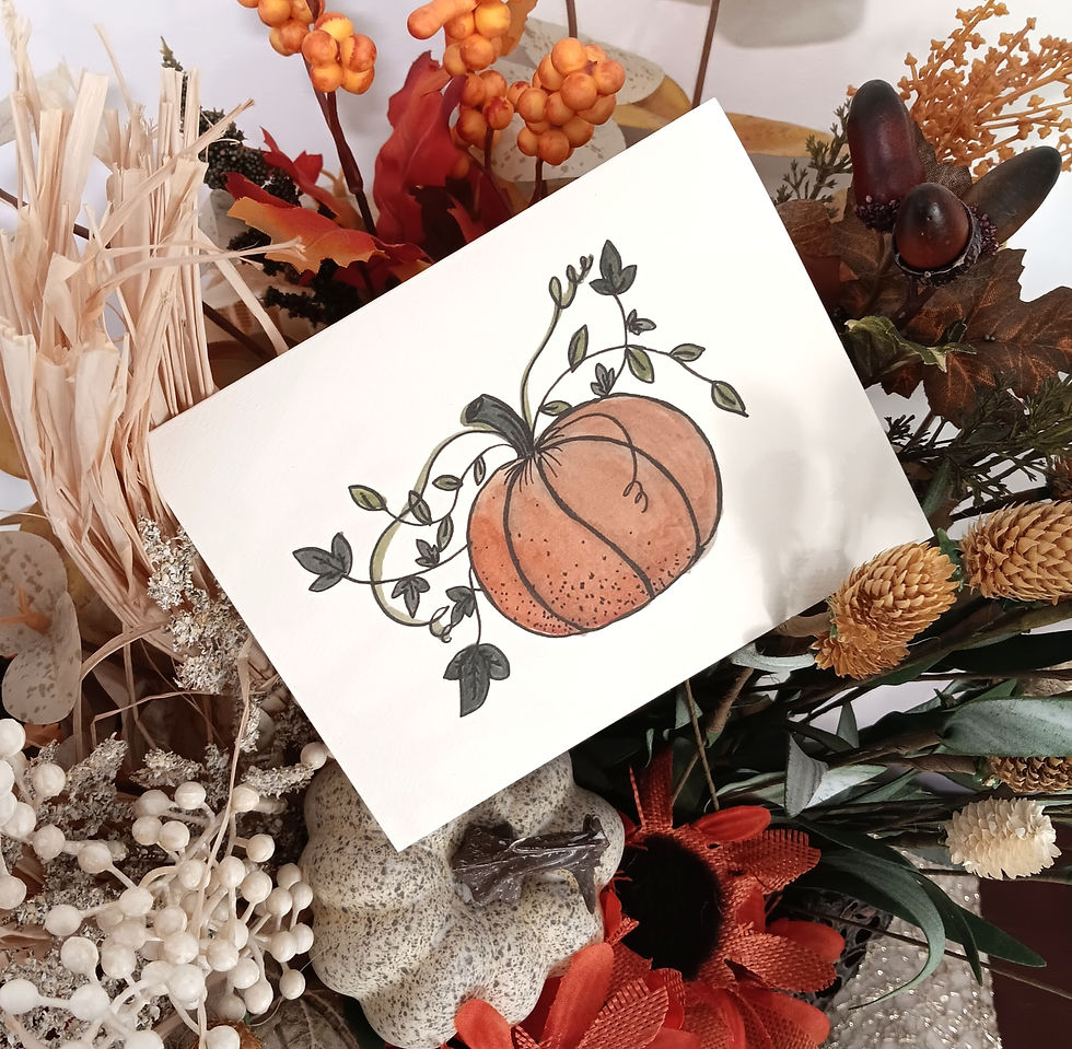 Thumbnail: Pumpkin Greeting Card