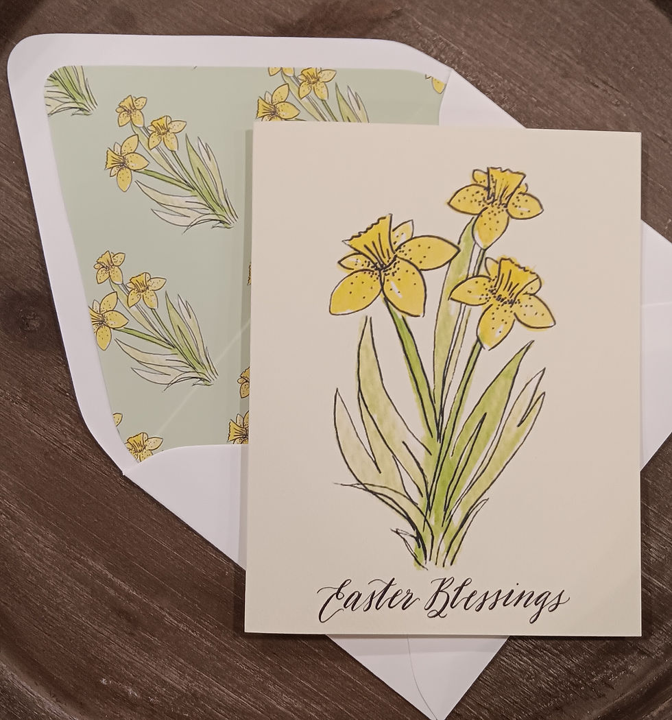 Thumbnail: Easter Blessings Card
