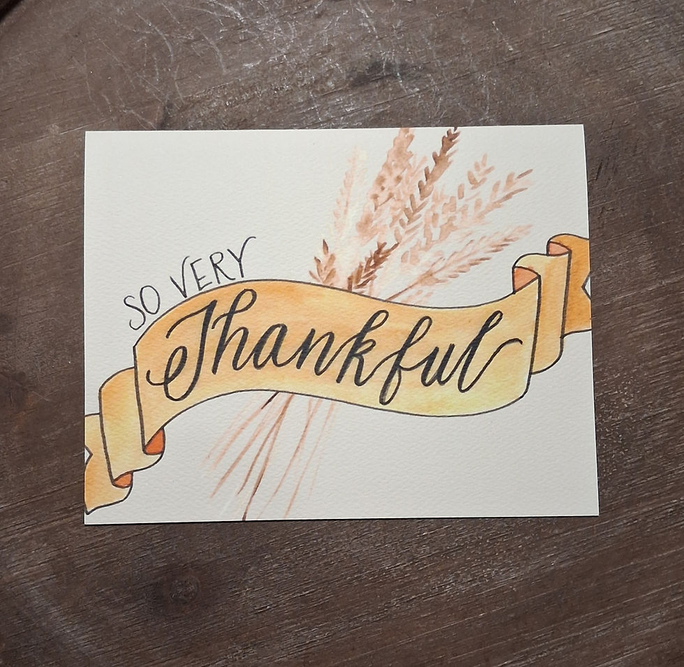 Thumbnail: So Very Thankful Card