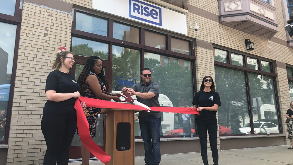 Ribbon Cutting at Rise Dispensary in Downtown Cleveland