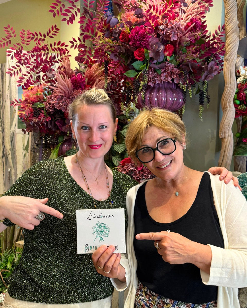 Photo de Madison Garbo et Véronique Chambeau