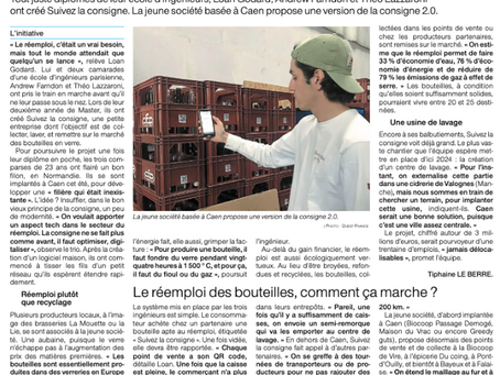 Recyclage des bouteilles : suivez la consigne ...