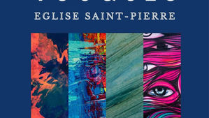 Arts en couleurs expose à l'Église st Pierre de Touques (Calvados)