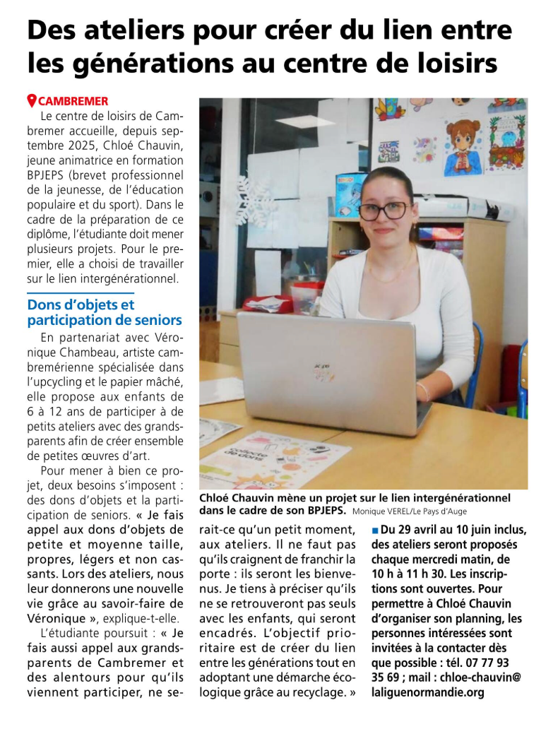 Upcycling en papier mâché. Des ateliers pour créer du lien entre les générations.