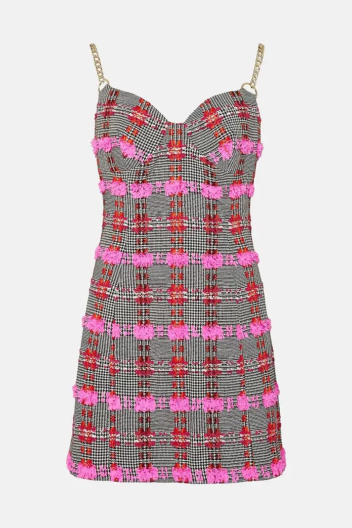 Thumbnail: Karen Millen Linton Tweed Dress