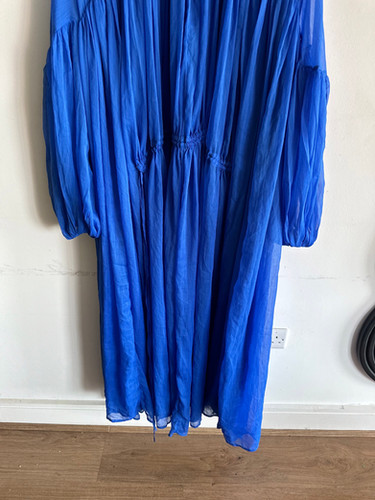 ASOS Cobalt blue voluminous maxi dress