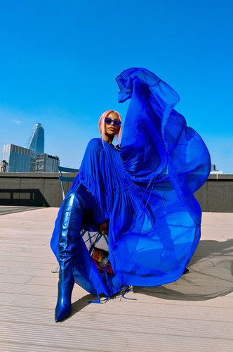 princess polly baby blue dress What’s your favourite colour?, Cobalt blue has always been a favourite  colour of mine and this @salty_crush_aus dress is just amazing!! , Styling  colour in winter always makes me feel happy 😍, Use