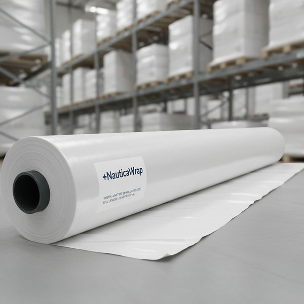 Marinada mobil hangar kurulumu tamamlanmış tekne