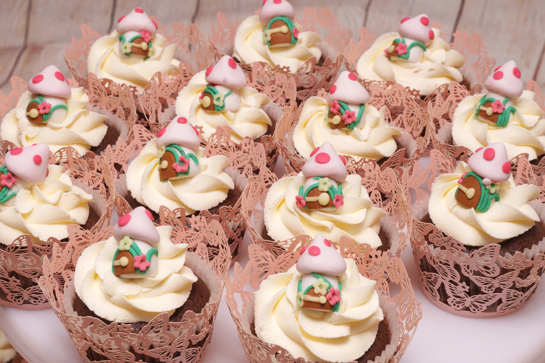 Mushroom Cupcakes 1