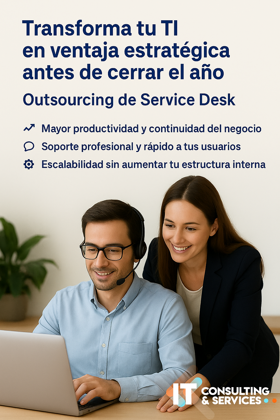 ¡Transforma tu TI en una ventaja estratégica antes de cerrar el año!