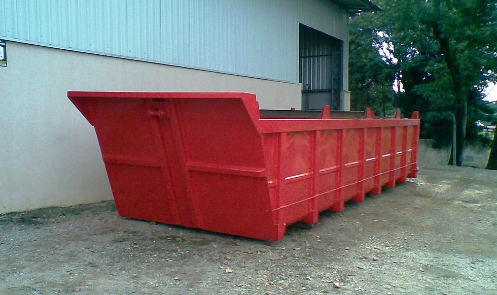 Caixa metalica para basculante