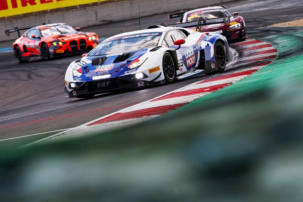 Lamborghini # 63 domina etapa noturna em Magny-Cours e conquista primeira vitória da Sprint Cup em 2025