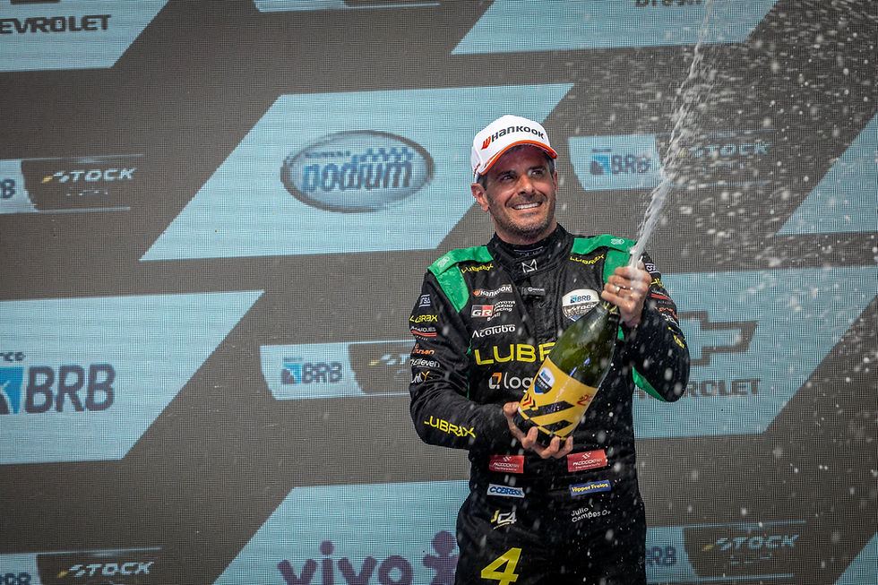 Julio Campos chega ao recorde de sete pódios em Cascavel