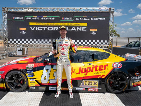 NASCAR Brasil: Gabriel Casagrande garante a pole position da etapa Oval Track em Curvelo