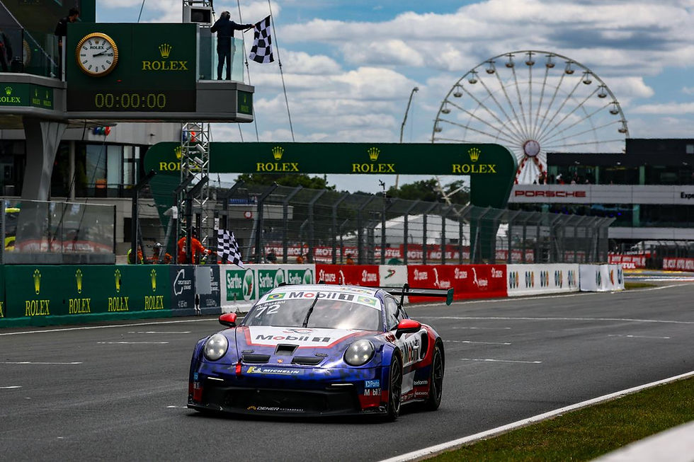 Antonella Bassani vai largar na frente do pelotão na corrida final da Porsche Cup em Le Mans. A competidora Mobil™ do Porsche #72 teve uma jornada consistente nesta quinta-feira, qualificando seu carro em oitavo lugar no grid.