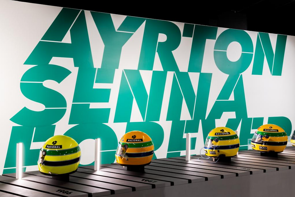 Exposição "Ayrton Senna para sempre"