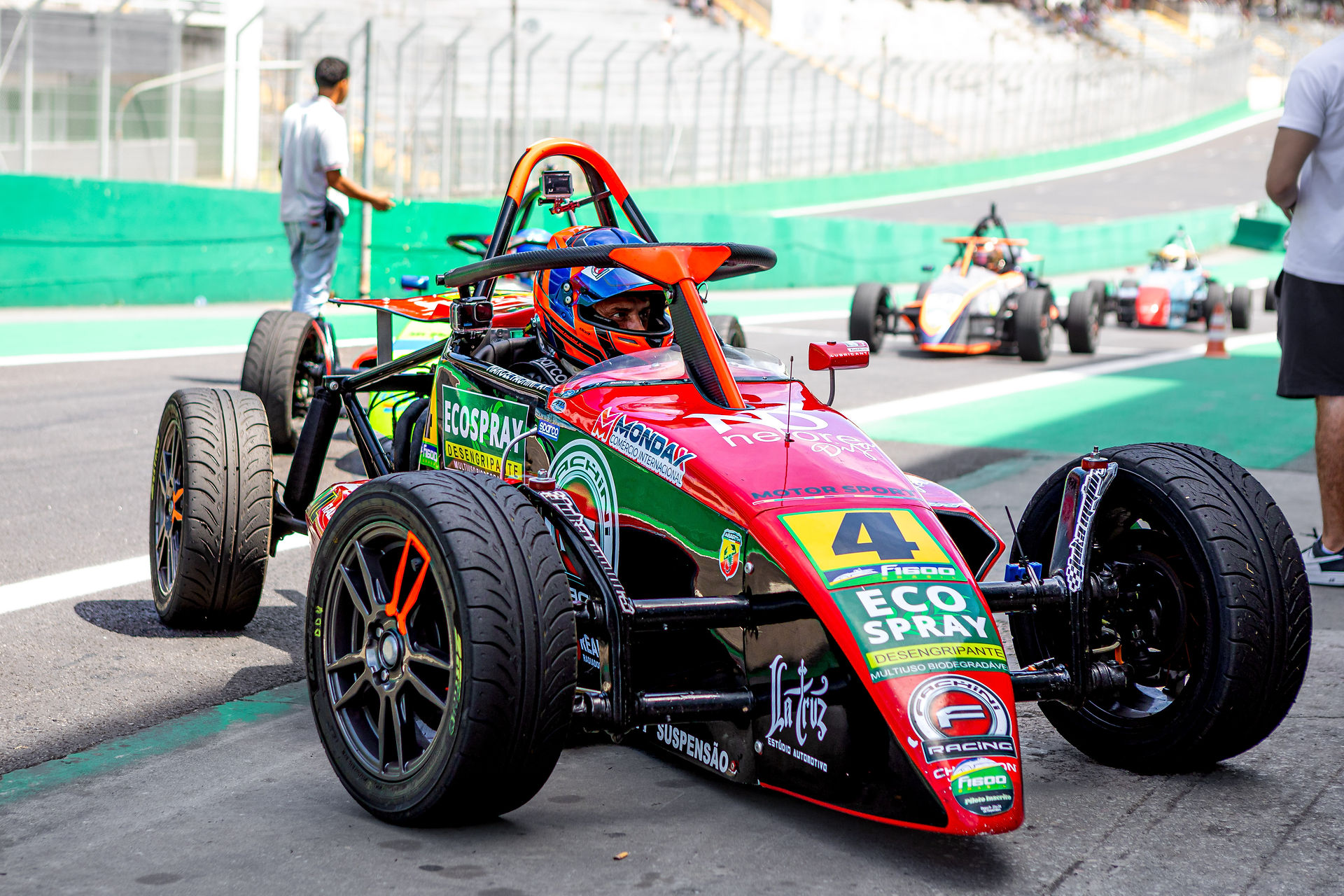 Marcel Fachini na Fórmula 1600 em Interlagos - Fotos: Carlos Rossi - Kabé / Red Line Motor Sport