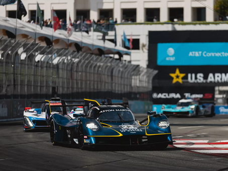 Aston Martin Valkyrie brilha com seu melhor resultado no IMSA em Long Beach