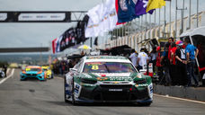 Suzuki sai do box em Curvelo (MG) (Duda Bairros / Scuderia Bandeiras)