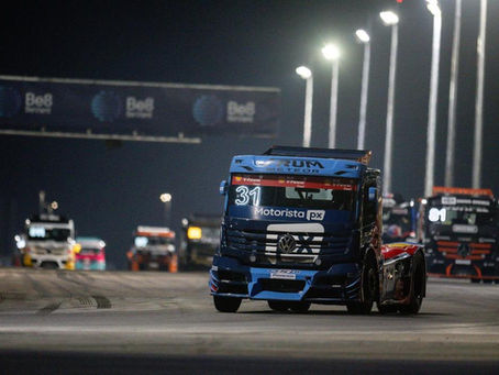 A estreia da Copa Truck Be8 BeVant sob iluminação em Cuiabá terminou com duas vitórias da Volkswagen e da equipe paulista R9 Competições na Super Truck Elite. Nic Giaffone venceu a Corrida 1 no novo Autódromo Internacional do Mato Grosso, enquanto Ricardo Alvarez fechou a rodada deste sábado (1º) em primeiro na prova complementar, disputada no traçado de 4.450 metros.