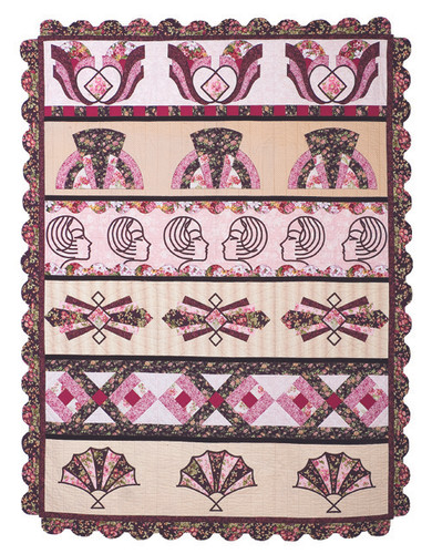 Charleston QAYG Quilt PDF Pattern | Pattern Poole