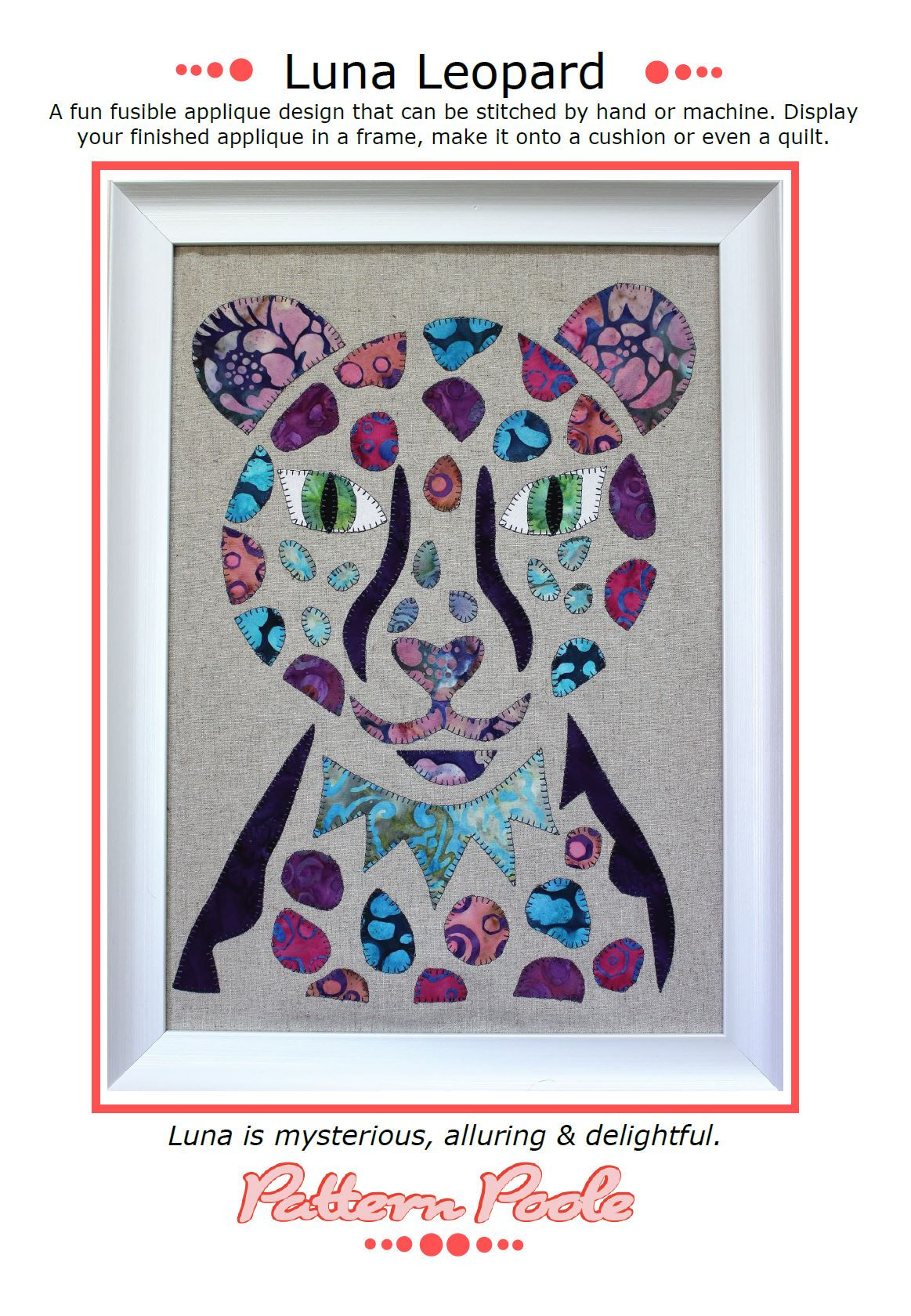 Luna Leopard Print + Stitch