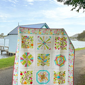 🌸 Happiness – A Time Capsule Quilt Reborn