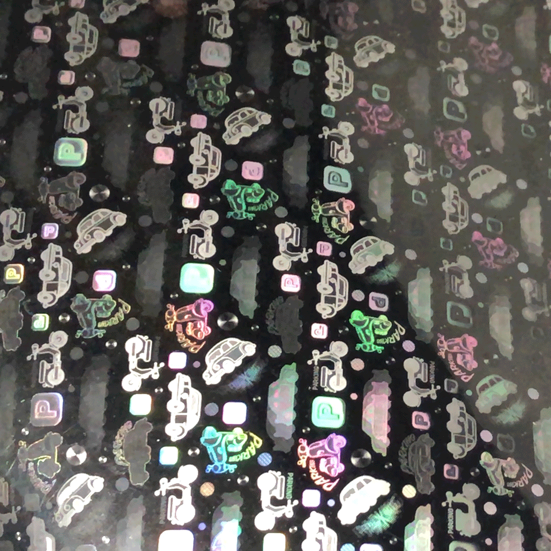 Silver Hologram - Parking 2