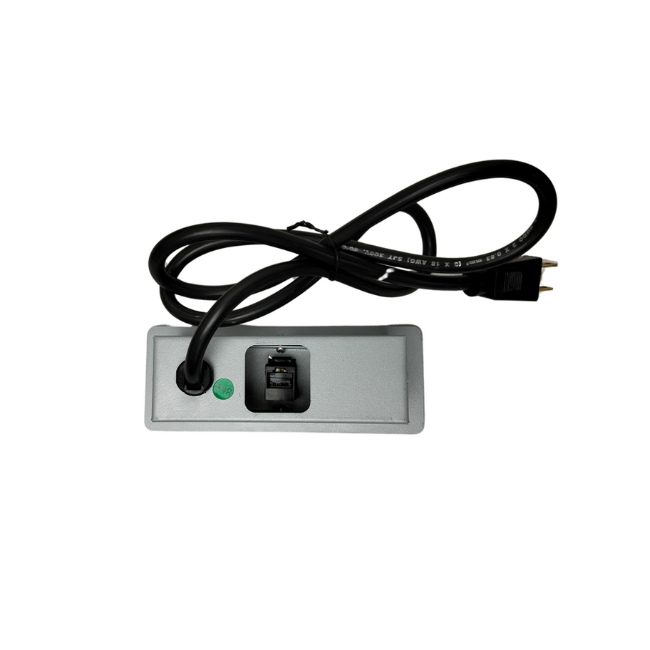 Bari rj45 gris aluminio inferior