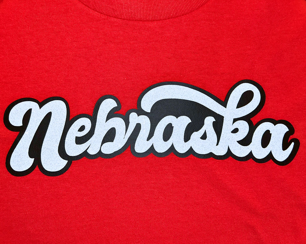 Thumbnail: Nebraska Glitter T-Shirt
